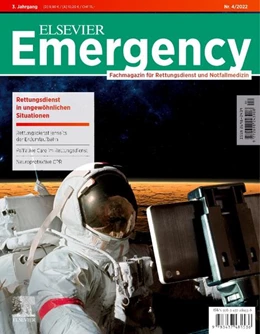 Abbildung von Gollwitzer / Grusnick | Elsevier Emergency. Rettungsdienst in ungewöhnlichen Situarionen. 4/2022 | 1. Auflage | 2022 | beck-shop.de
