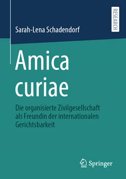 Abbildung von Schadendorf | Amica curiae | 1. Auflage | 2022 | beck-shop.de