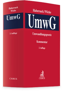 Abbildung von Habersack / Wicke | Umwandlungsgesetz: UmwG | 3. Auflage | 2023 | beck-shop.de