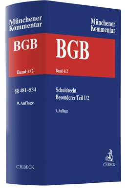 Abbildung von Münchener Kommentar zum Bürgerlichen Gesetzbuch: BGB, Band 4/2: Schuldrecht - Besonderer Teil I/2. §§ 481-534, Finanzierungsleasing | 9. Auflage | 2023 | beck-shop.de