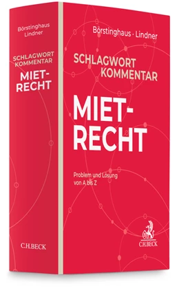 Abbildung von Börstinghaus / Lindner | Schlagwortkommentar Mietrecht | 1. Auflage | 2025 | beck-shop.de