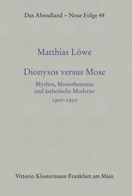 Abbildung von Löwe | Dionysos versus Mose | 1. Auflage | 2022 | beck-shop.de