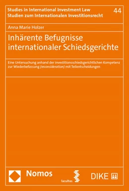 Abbildung von Holzer | Inhärente Befugnisse internationaler Schiedsgerichte | 1. Auflage | 2022 | 44 | beck-shop.de