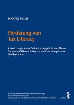 Abbildung von Posch | Förderung von Tax Literacy | 1. Auflage | 2022 | beck-shop.de