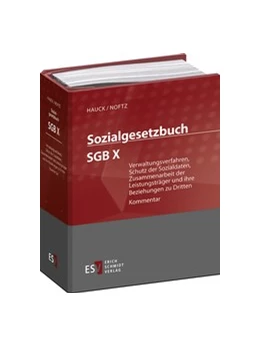 Abbildung von Hauck / Noftz | Sozialgesetzbuch (SGB) X: Verwaltungsverfahren, Schutz der Sozialdaten, Zusammenarbeit der Leistungsträger und ihre Beziehung zu Dritten • mit Aktualisierungsservice | 1. Auflage | | beck-shop.de