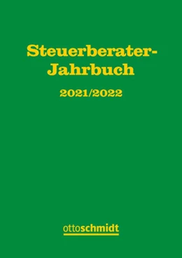 Abbildung von Steuerberater-Jahrbuch 2021/2022 | 1. Auflage | 2022 | beck-shop.de