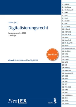 Abbildung von Zankl | FlexLex Digitalisierungsrecht | Studium | 1. Auflage | 2023 | beck-shop.de