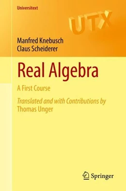 Abbildung von Knebusch / Scheiderer | Real Algebra | 1. Auflage | 2022 | beck-shop.de