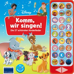 Abbildung von Phoenix International Publications Germany GmbH | Disney - Komm, wir singen! Die 27 schönsten Kinderlieder - 27-Button-Soundbuch - Liederbuch mit Noten zum Mitsingen | 1. Auflage | 2022 | beck-shop.de