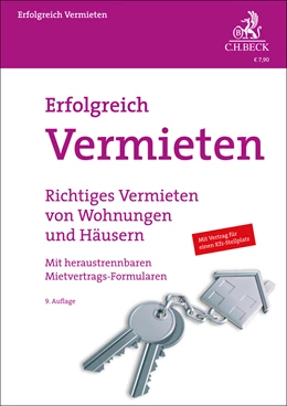 Abbildung von Erfolgreich Vermieten | 9. Auflage | 2022 | beck-shop.de