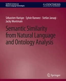 Abbildung von Harispe / Ranwez | Semantic Similarity from Natural Language and Ontology Analysis | 1. Auflage | 2022 | beck-shop.de