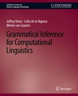 Abbildung von Heinz / Higuera | Grammatical Inference for Computational Linguistics | 1. Auflage | 2022 | beck-shop.de
