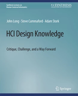 Abbildung von John / Steve | HCI Design Knowledge | 1. Auflage | 2022 | beck-shop.de