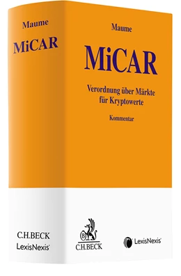 Abbildung von Maume | Verordnung über Märkte für Kryptowerte (MiCAR) | 1. Auflage | 2025 | beck-shop.de