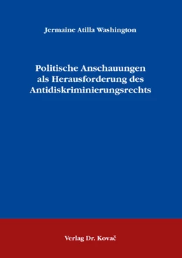 Abbildung von Washington | Politische Anschauungen als Herausforderung des Antidiskriminierungsrechts | 1. Auflage | 2022 | 155 | beck-shop.de