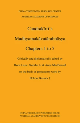 Abbildung von Lasic / Li | Candrakirti’s Madhyamakavatarabhasya | 1. Auflage | 2022 | 22 | beck-shop.de