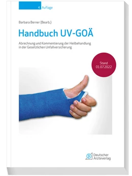 Abbildung von Berner | Handbuch UV-GOÄ | 4. Auflage | 2022 | beck-shop.de