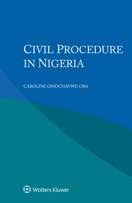 Abbildung von Oba | Civil Procedure in Nigeria | 1. Auflage | 2022 | beck-shop.de