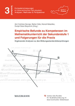 Abbildung von George / Götz | Empirische Befunde zu Kompetenzen im Mathematikunterricht der Sekundarstufe 1 und Folgerungen für die Praxis | 1. Auflage | 2022 | 3 | beck-shop.de