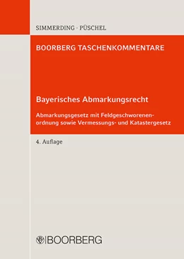 Abbildung von Bayerisches Abmarkungsrecht | 4. Auflage | 2022 | beck-shop.de