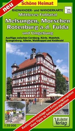 Abbildung von Radwander- und Wanderkarte Mittleres Fuldatal, Melsungen, Morschen, Rotenburg a.d. Fulda und Umgebung | 1. Auflage | 2022 | beck-shop.de