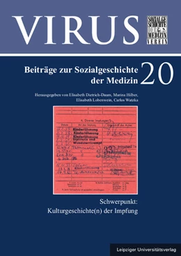 Abbildung von Dietrich-Daum / Hilber | Kulturgeschichte(n) der Impfung | 1. Auflage | 2022 | 20 | beck-shop.de