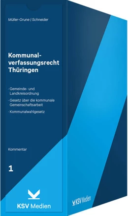 Abbildung von Rücker / Dieter | Kommunalverfassungsrecht Thüringen | 1. Auflage | 2024 | beck-shop.de