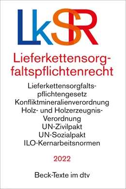 Abbildung von Lieferkettensorgfaltspflichtenrecht: LkSR | 1. Auflage | 2022 | 5789 | beck-shop.de