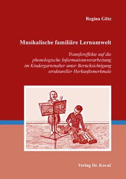 Abbildung von Götz | Musikalische familiäre Lernumwelt | 1. Auflage | 2022 | 42 | beck-shop.de