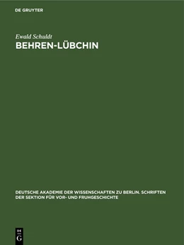 Abbildung von Schuldt | Behren-Lübchin | 1. Auflage | 1966 | beck-shop.de