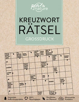 Abbildung von Pen2nature | Kreuzworträtsel Großdruck. Nachhaltige Großdruck-Rätsel in Farbe | 1. Auflage | 2022 | beck-shop.de