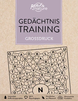 Abbildung von Pen2nature | Gedächtnistraining Großdruck. Bunter Rätselmix in Großschrift | 1. Auflage | 2022 | beck-shop.de