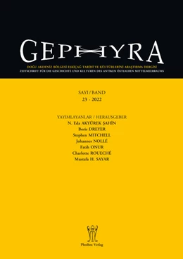 Abbildung von Akyürek Sahin / Dreyer | Gephyra 23, 2022 | 1. Auflage | 2022 | 23 | beck-shop.de