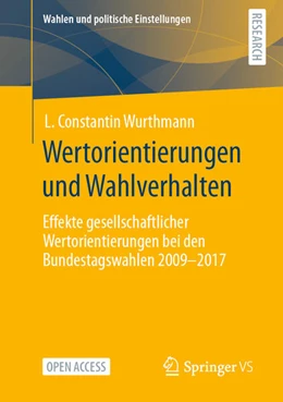 Abbildung von Wurthmann | Wertorientierungen und Wahlverhalten | 1. Auflage | 2022 | beck-shop.de