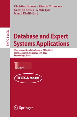Abbildung von Strauss / Cuzzocrea | Database and Expert Systems Applications | 1. Auflage | 2022 | beck-shop.de