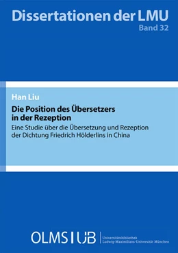 Abbildung von Liu | Die Position des Übersetzers in der Rezeption | 1. Auflage | 2019 | 32 | beck-shop.de