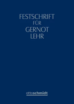 Abbildung von Mensching / Vendt | Festschrift für Gernot Lehr | 1. Auflage | 2022 | beck-shop.de