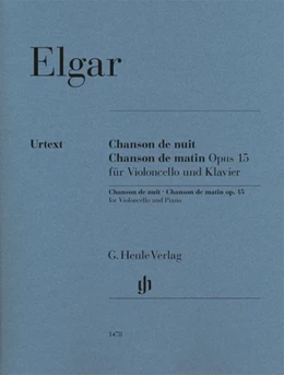 Abbildung von Marshall-Luck | Elgar, Edward - Chanson de nuit, Chanson de matin op. 15 für Violoncello und Klavier | 1. Auflage | 2022 | beck-shop.de
