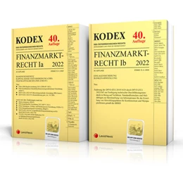 Abbildung von Doralt | KODEX Finanzmarktrecht Band Ia + Ib 2022 - inkl. App | 40. Auflage | 2022 | beck-shop.de