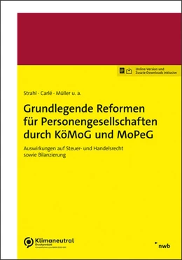 Abbildung von Strahl / Carlé | Grundlegende Reformen für Personengesellschaften durch KöMoG und MoPeG (Online-Version) | 1. Auflage | 2022 | beck-shop.de