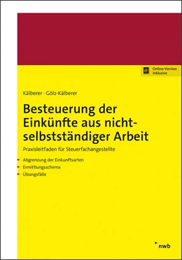 Abbildung von Kälberer / Gölz-Kälberer | Besteuerung der Einkünfte aus nichtselbstständiger Arbeit (Online Version) | 1. Auflage | 2021 | beck-shop.de