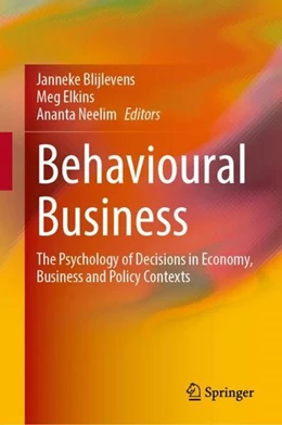 Abbildung von Blijlevens / Elkins | Behavioural Business | 1. Auflage | 2023 | beck-shop.de