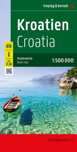 Abbildung von Freytag & Berndt | Kroatien, Straßenkarte 1:500.000, freytag & berndt | 1. Auflage | 2022 | beck-shop.de