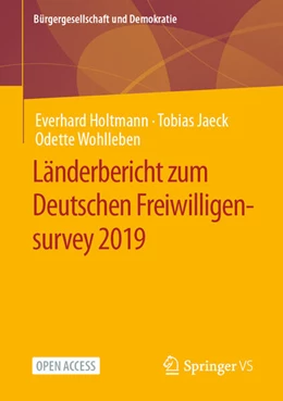 Abbildung von Holtmann / Jaeck | Länderbericht zum Deutschen Freiwilligensurvey 2019 | 1. Auflage | 2022 | beck-shop.de