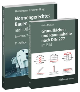 Abbildung von Schramm / Prote | Buchpaket: Normengerechtes Bauen nach DIN 276/DIN 277 & Grundflächen und Rauminhalte nach DIN 277 im Bild | 1. Auflage | 2024 | beck-shop.de