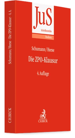 Abbildung von Schumann / Heese | Die ZPO-Klausur | 4. Auflage | 2024 | Band 75 | beck-shop.de