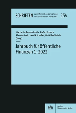 Abbildung von Junkernheinrich / Korioth | Jahrbuch für öffentliche Finanzen (2022) 1 | 1. Auflage | 2022 | beck-shop.de