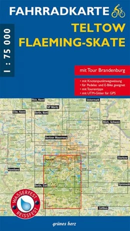 Abbildung von Fahrradkarte Teltow, Flaeming-Skate | 3. Auflage | 2022 | beck-shop.de
