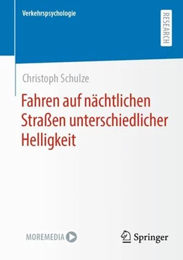 Abbildung von Schulze | Fahren auf nächtlichen Straßen unterschiedlicher Helligkeit | 1. Auflage | 2022 | beck-shop.de