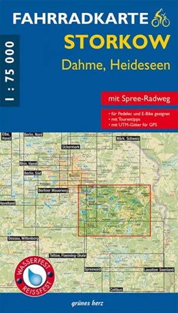 Abbildung von Fahrradkarte Storkow, Dahme, Heideseen | 4. Auflage | 2019 | beck-shop.de